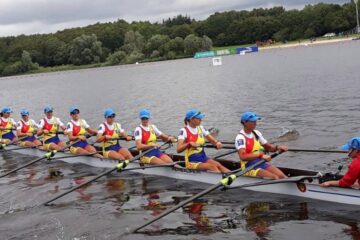 Barca de 8+1 a României, medaliată cu bronz la Mondialele de juniori