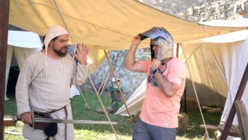 Pentru Cristi totul a început într-un bar unde se organiza o seară medieval