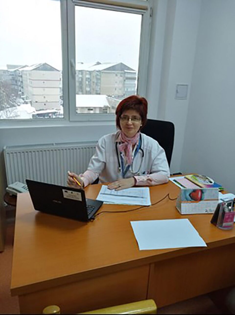 Dr. Mihaela Bejinariu, purtătorul de cuvânt al Spitalului Municipal Rădăuți