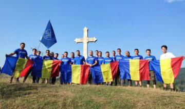 Membri ai asociației, în cadrul acțiunilor de la Suceava
