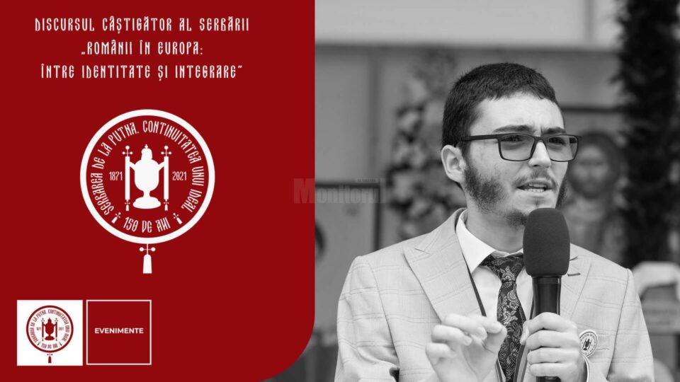 Marele Premiu pentru cel mai bun discurs a fost obținut de elevul Cosmin Țugui, de la Colegiul ,,Eudoxiu Hurmuzachi” Rădăuți Marele Premiu pentru cel mai bun discurs a fost obținut de elevul Cosmin Țugui, de la Colegiul ,,Eudoxiu Hurmuzachi” Rădăuți