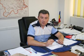 Comisarul-șef Petrică Jucan, șeful Serviciului Rutier de Poliție Suceava