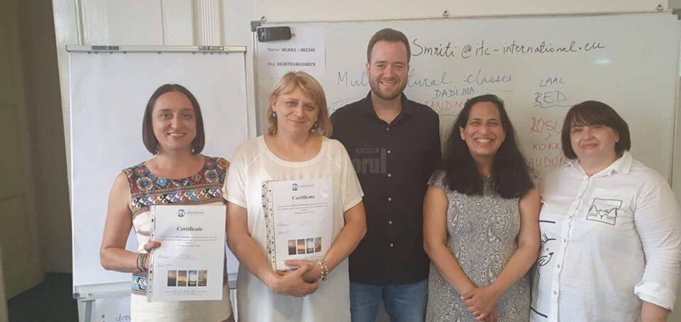 Profesori ai Colegiului de Industrie Alimentară Suceava la un curs de formare la Praga