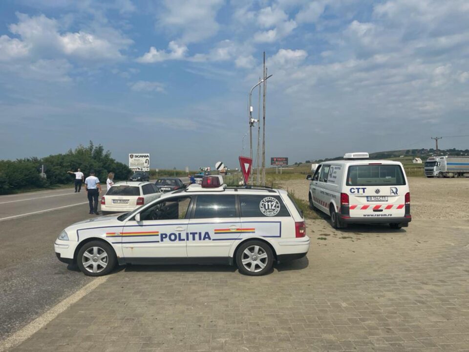 Amplă acțiune de control, ieri dimineață, pe E 85