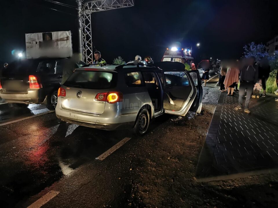 Un sucevean beat la volan a intrat pe contrasens, în mașina unei familii din Satu Mare