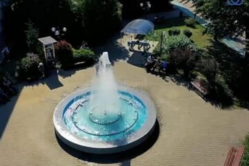Fântâna arteziană din Parcul Copilului