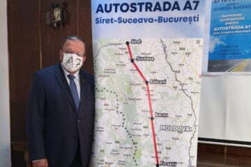 Flutur a semnat certificatul de urbanism, „actul de naștere” al Autostrăzii A7 pe tronsonul Suceava – Pașcani