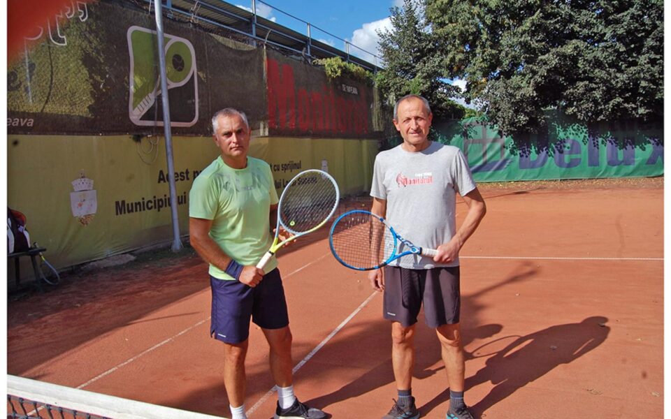 Gelu Dănilă și Ion Tcaciuc s-au întâlnit la categoria Principală +50