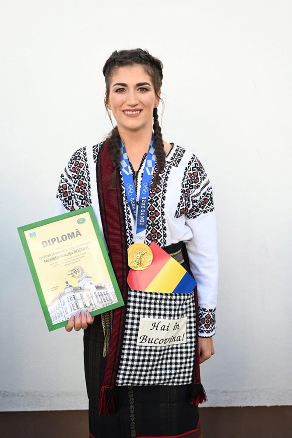 Ancuța Bodnar, câștigătoarea medaliei de aur la Jocurile Olimpice