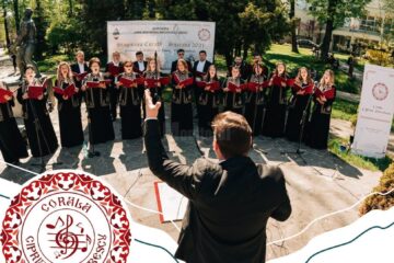 Corala „Ciprian Porumbescu” va susține vineri un concert în Parcul Central