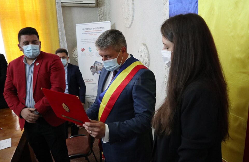 Acordarea titlului de Cetățean de Onoare Adrianei Filip