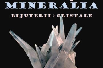 Pietre brute, pietre montate ca bijuterii, pietre cristalizate, pietre șlefuite, la expoziția „Mineralia”