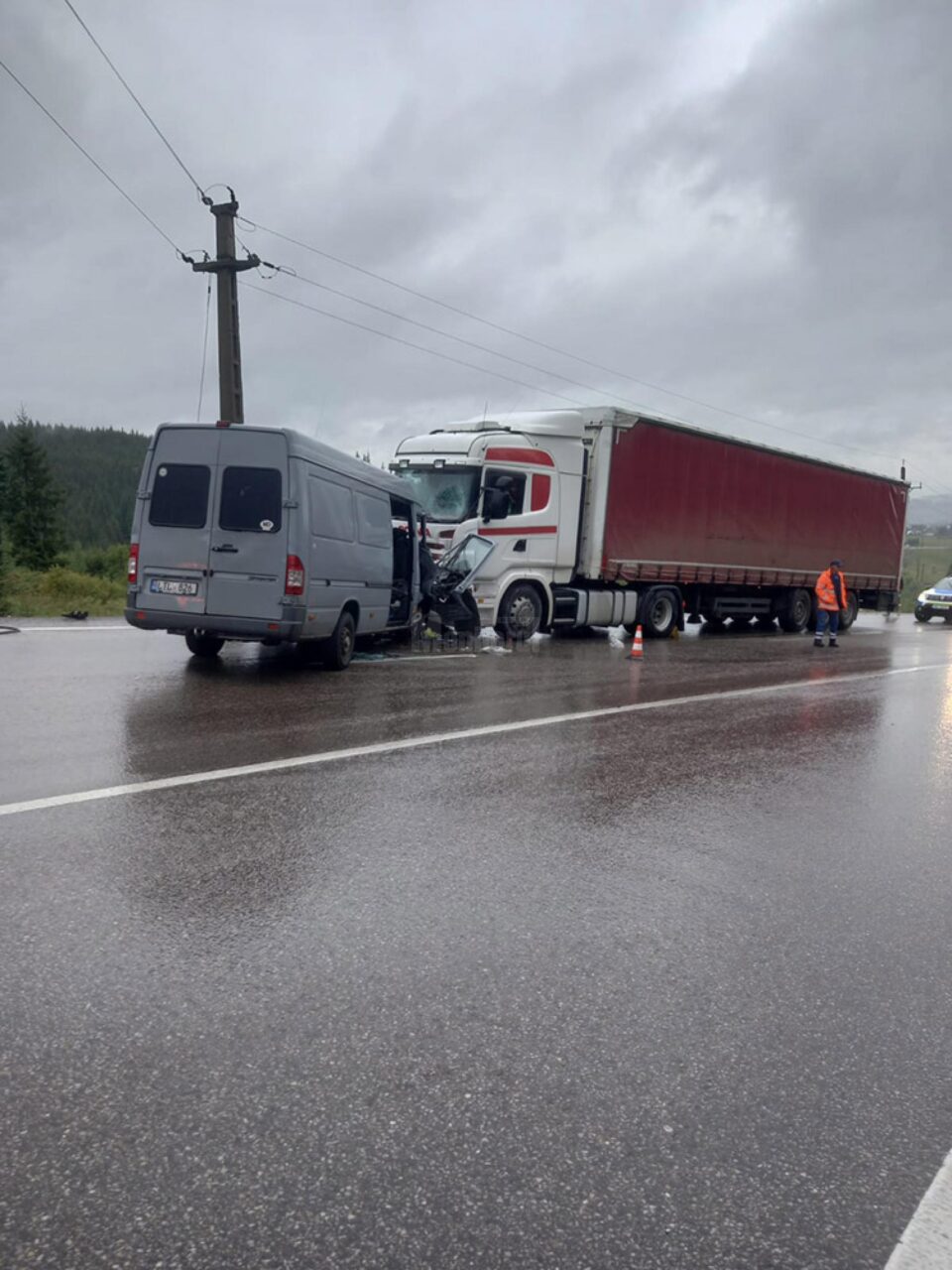 Microbuzul s-a dus sanie în autotren