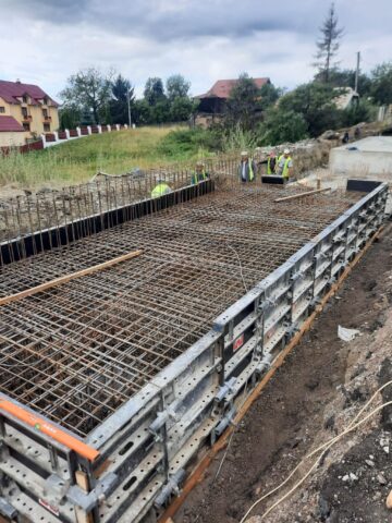 267 de coloane, introduse până la 26 de metri adâncime, pentru a „regla” DN 17, la Ilișești
