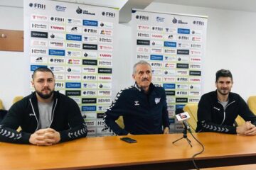 Leonard Ștefan, Petru Ghervan și Ștefan Grigoraș au prefațat meciul cu Minaur