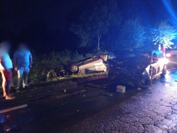 Accident cu doi răniți la Vicovu de Jos, provocat de un șofer beat turtă