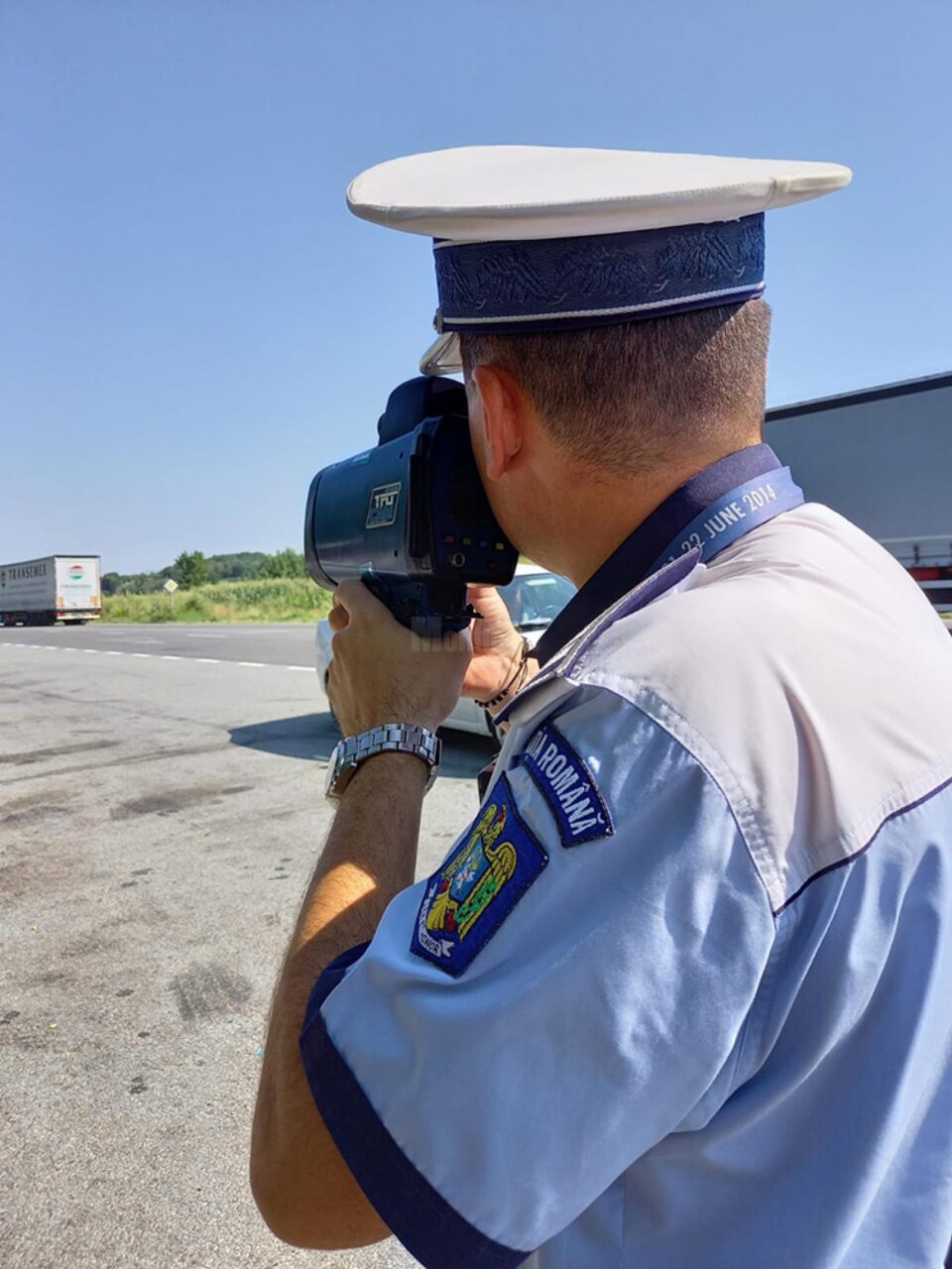 Șoselele din județ au fost împânzite cu polițiști rutieri din șase județe
