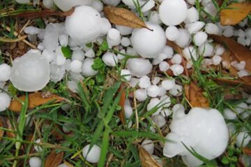 „Furtună cu trăsnete și grindină în județul Rădăuți”