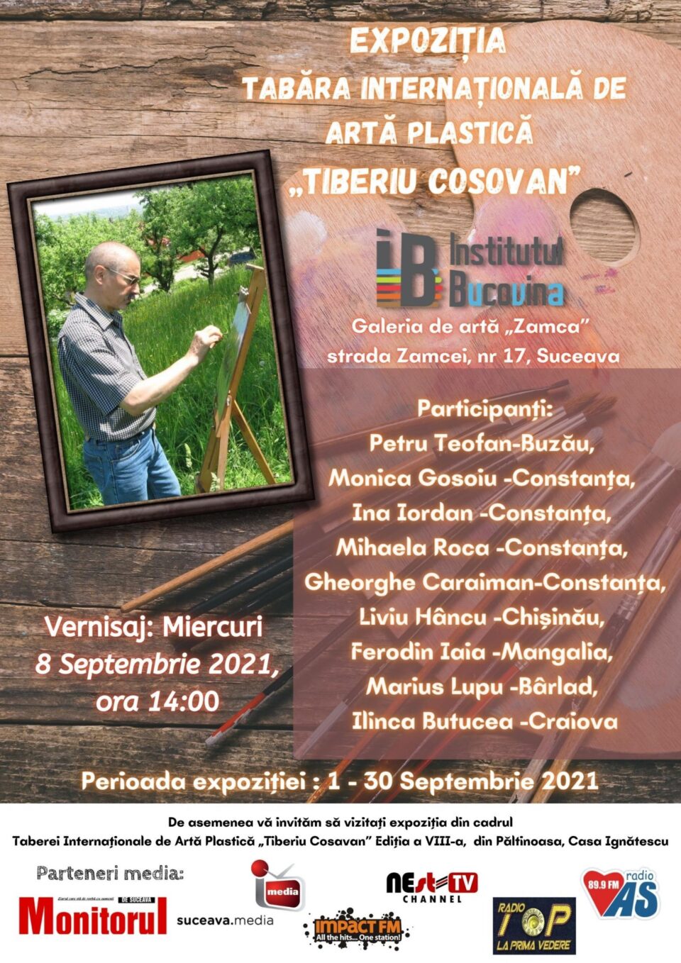 Expoziția Tabăra Internațională de Artă Plastică „Tiberiu Cosovan”