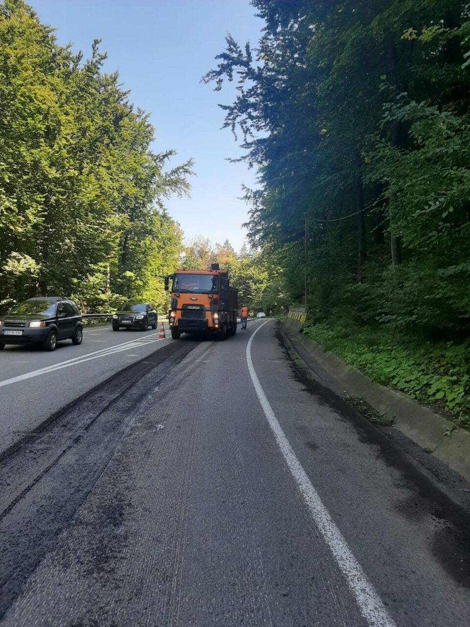 Lucrările începute între Ilișești și Păltinoasa