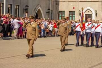 480 de elevi, dintre care 120 sunt boboci, vor începe luni cursurile la Colegiul Militar „Ștefan cel Mare”