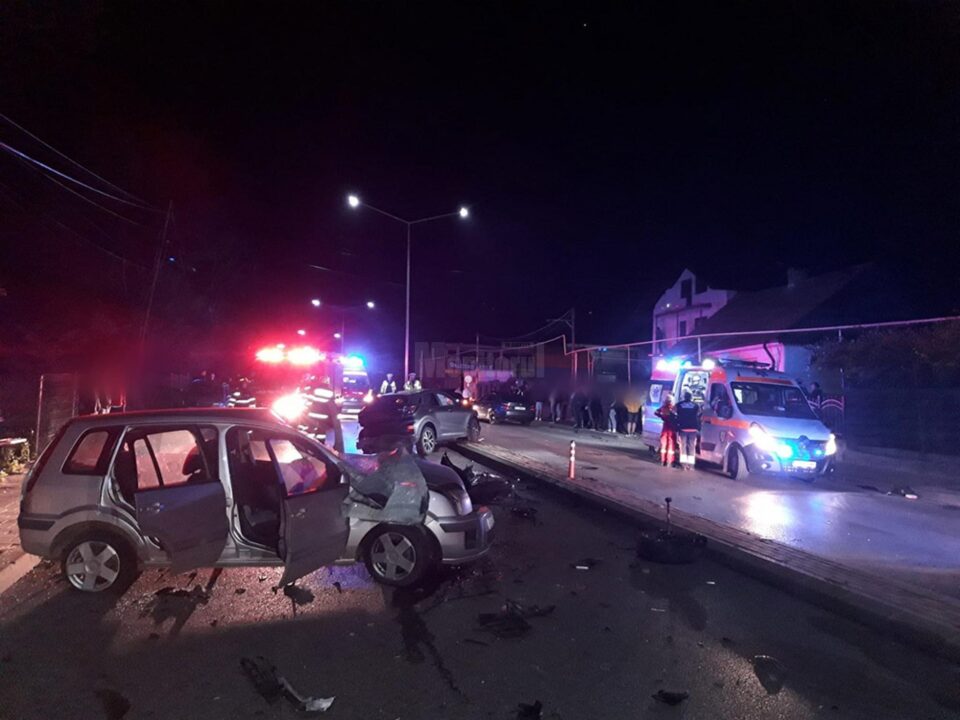 Accidentul violent de pe strada Sucevei, de joi noapte