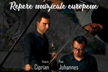 Repere muzicale europene, cu Johannes Onesciuc și Ciprian Reuț, la Sala Teatrului „Matei Vișniec”