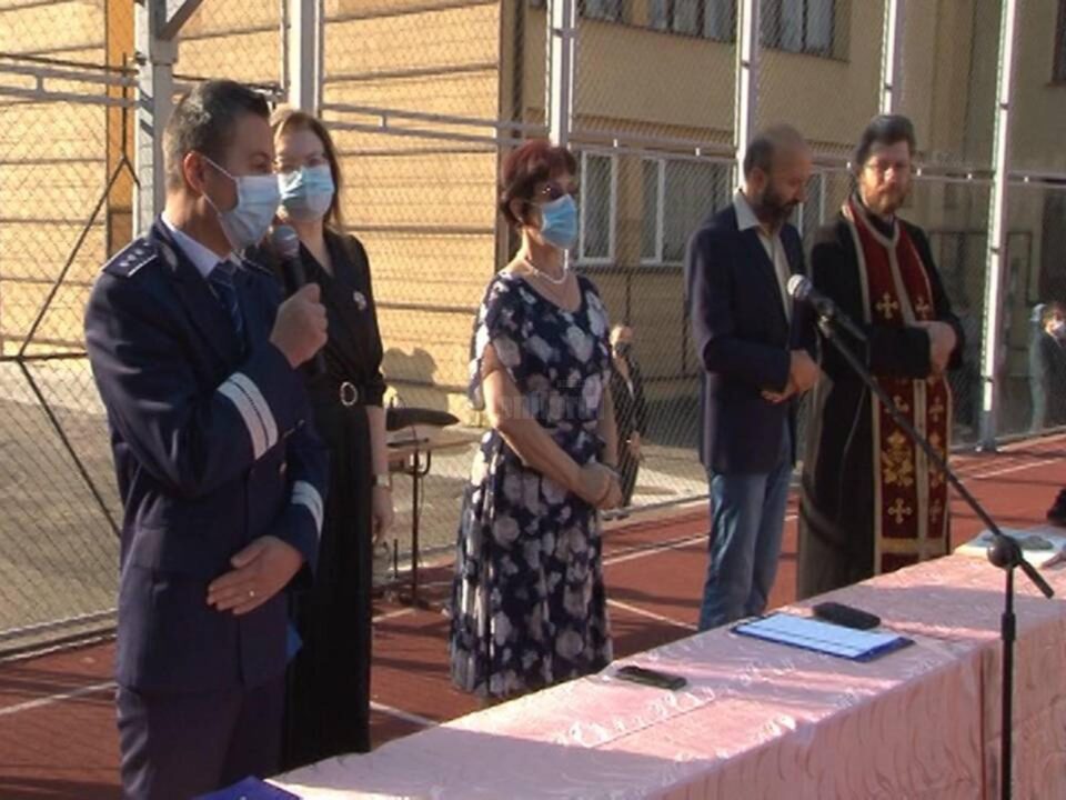 Poliția a fost prezentă la deschiderea anului școlar