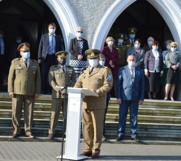 Prima defilare pentru 120 de boboci, la Colegiul Național Militar „Ștefan cel Mare”