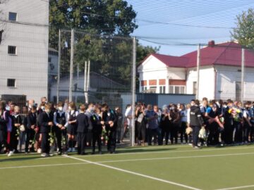 Deschiderea noului an școlar la Colegiul Național „Ștefan cel Mare” Suceava