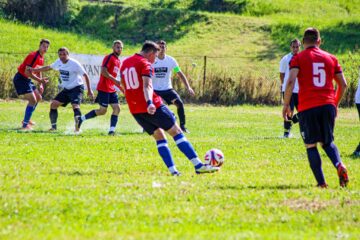 Duelul dintre Viitorul Stroiești și Academica Gălănești s-a încheiat nedecis. Foto Facebook Gabriel Mihai