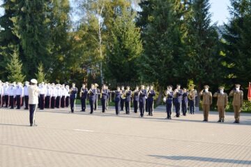 Prima defilare pentru 120 de boboci, la Colegiul Național Militar „Ștefan cel Mare”