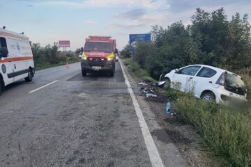 Trei răniți după un accident la ieșire din Suceava spre Pătrauți
