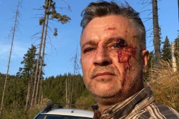 Activistul Tiberiu Boșutar, agresat în urma unei altercații în pădure - FOTO Facebook Legea codrului