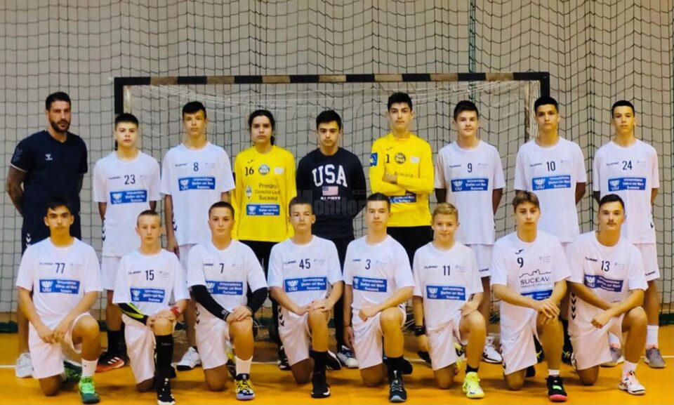 Echipa de juniori III a CSU din Suceava, pregătită de Bogdan Șoldănescu
