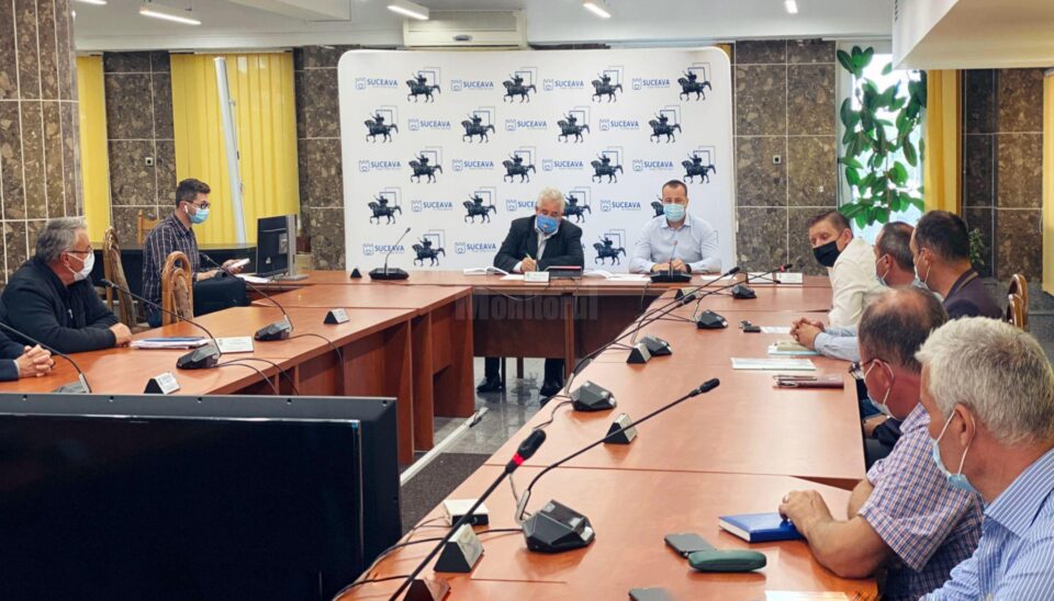 Comandament de Investiții la sediul Primăriei Suceava, pentru lucrările cu finanțare din fonduri proprii