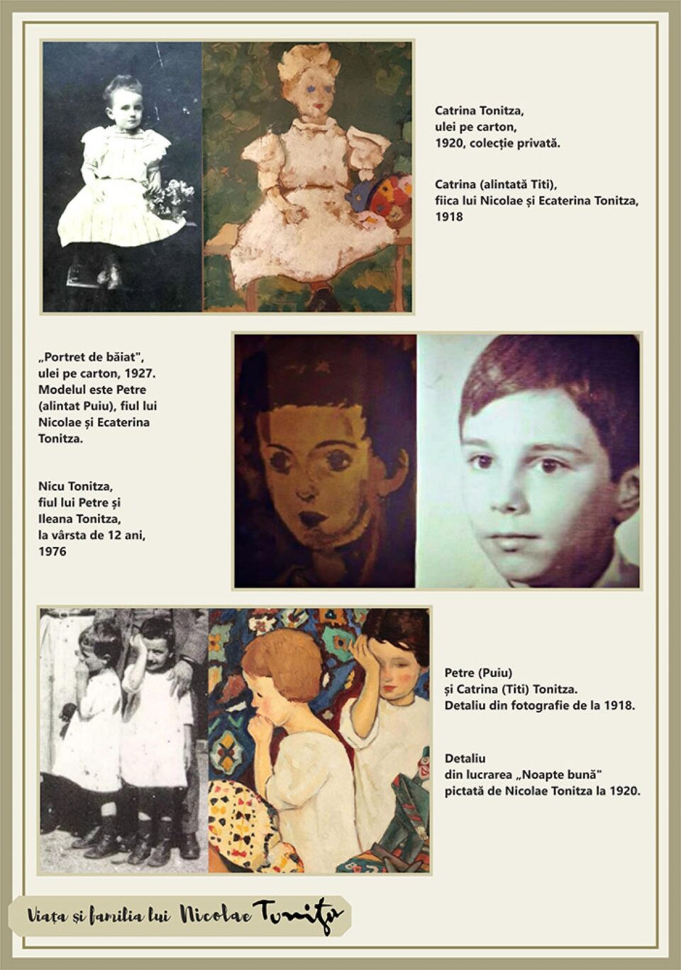 Andra Tonitza, strănepoata pictorului, va susține conferința „Viața și familia pictorului Nicolae Tonitza”, la Muzeul de Istorie