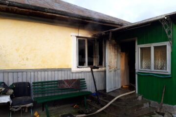 Un bătrân și-a pierdut viața într-un incendiu