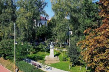 Parcul Simion Florea Marian, modernizat, odată cu strada și parcarea aferentă