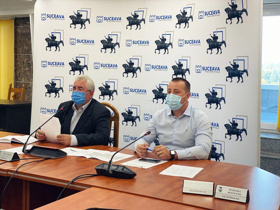 Comandament de Investiții la sediul Primăriei Suceava, pentru lucrările cu finanțare din fonduri proprii
