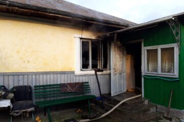 Un bătrân și-a pierdut viața într-un incendiu