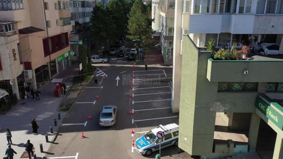 Strada Curtea Domnească are acum o porțiune mai mare cu sens unic, dar și mai multe locuri de parcare 3