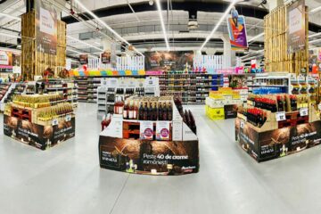 Târgul de Vinuri Auchan, cu peste 330 de sortimente de vinuri românești și moldovenești