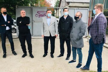 Delegația FRF în vizită la campusul de la LPS