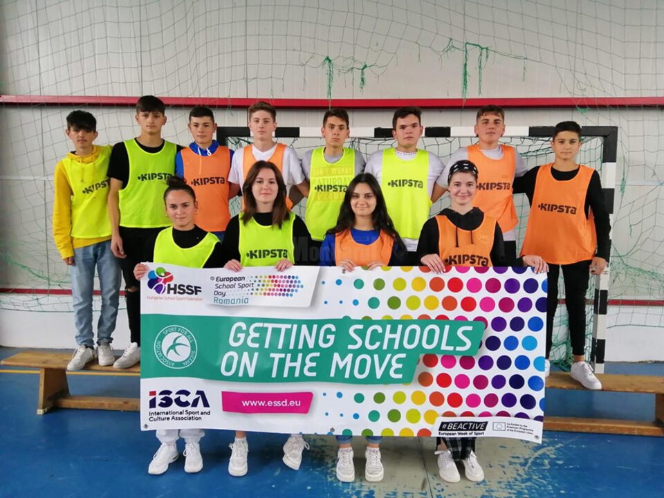 Elevii Liceului Tehnologic Cajvana au participat la numeroase activități sportive, jocuri și concursuri