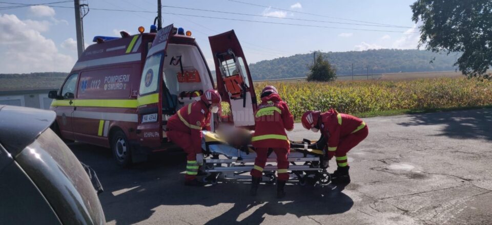 Accident rutier la ieșirea din Suceava spre Mitoc