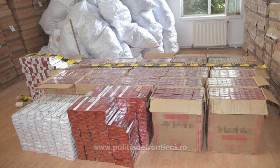 În Suceava au fost găsite țigări de contrabandă cât s-a capturat în Maramureș și Satu Mare la un loc