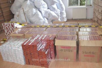 În Suceava au fost găsite țigări de contrabandă cât s-a capturat în Maramureș și Satu Mare la un loc