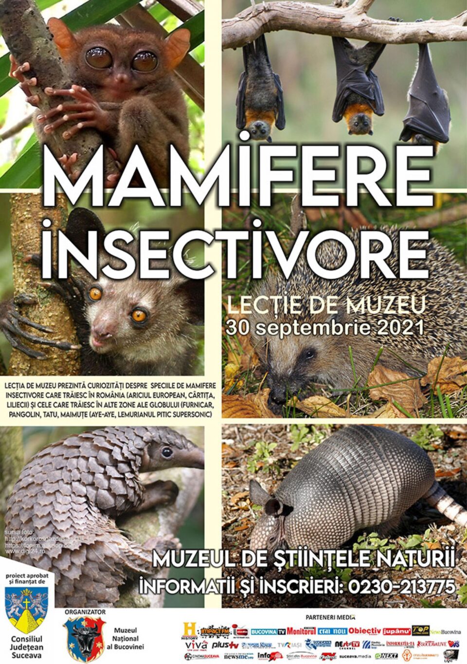 Lecții muzeale, la Muzeul de Științele Naturii Suceava
