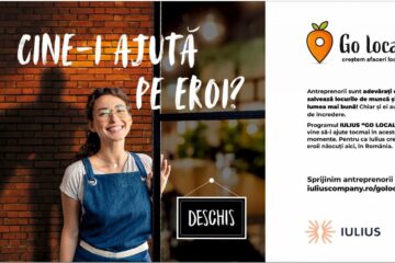 Continuă înscrierile în programul „Go Local”, prin care compania Iulius susține antreprenorii locali